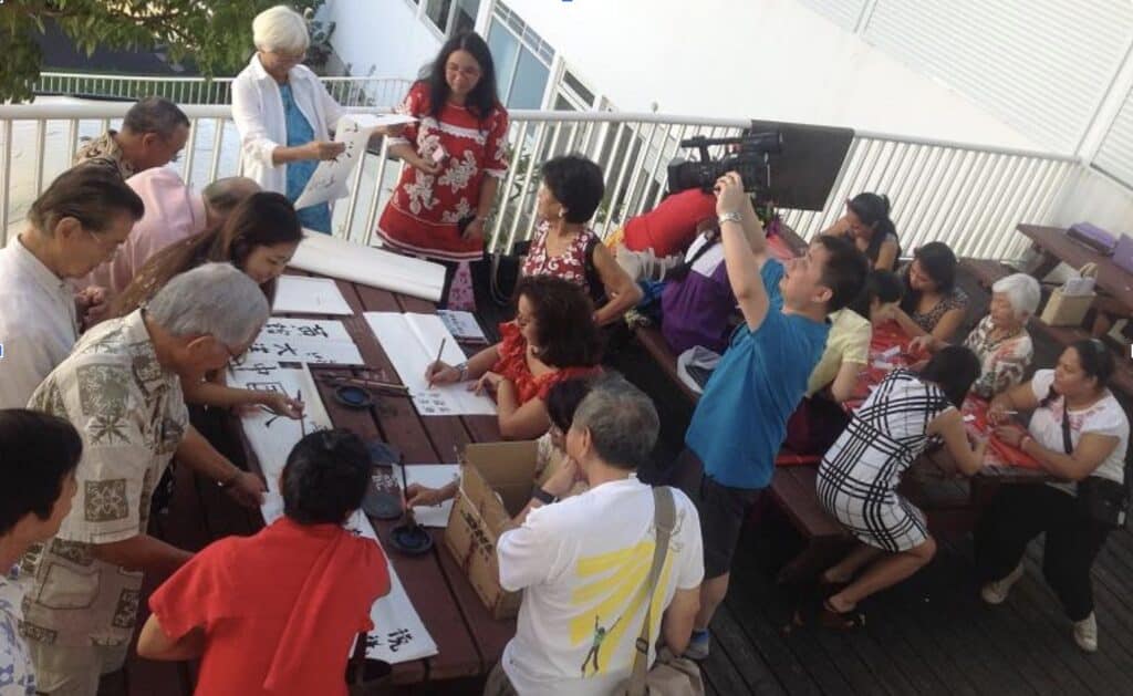 2015 : Tournage du documentaire “Rêve au large” (“梦在海上”) par CCTV français